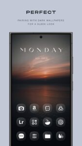 Screenshot Glassify Icon Pack Mod APK