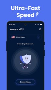 Screenshot Venture VPN Mod APK