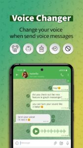 Screenshot Graph Messenger Mod APK