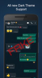 Screenshot Fake Chat WhatsMock Text Prank Mod APK