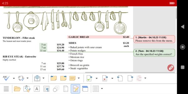 Screenshot Office NX: TextMaker Mod APK