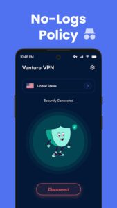 Screenshot Venture VPN Mod APK