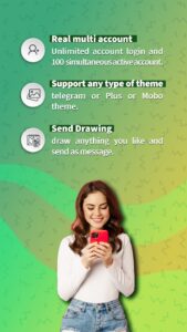 Screenshot Graph Messenger Mod APK
