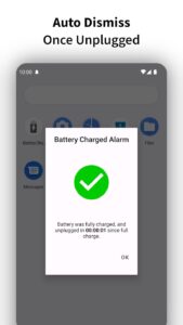 Screenshot Full Battery Charge Alarm Mod APK