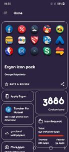 Screenshot Ergon - Icon Pack Mod APK