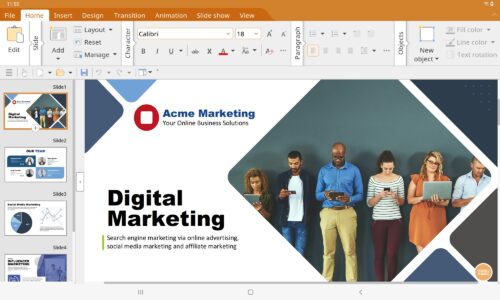 Screenshot Office NX: Presentations Mod APK
