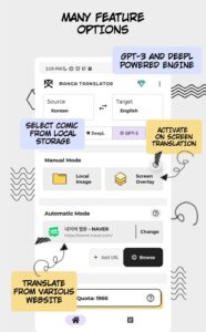 Screenshot Manga Translator Mod APK