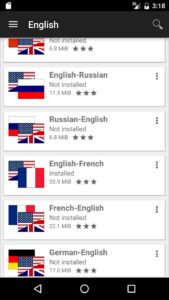 Screenshot Offline Dictionaries Pro Mod APK