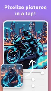 Screenshot PixelMe: Pixel Art AI Camera Mod APK