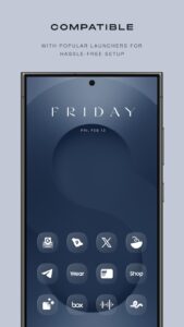 Screenshot Glassify Icon Pack Mod APK