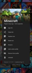 Screenshot The Arcade: Game Launcher Hub Mod APK