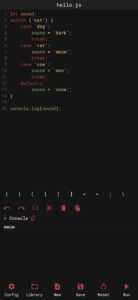 Screenshot JavaScript Editor Mod APK