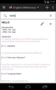 Screenshot Offline Dictionaries Pro Mod APK