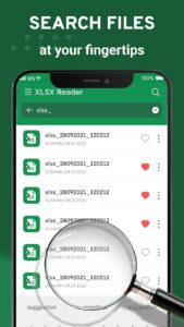 Screenshot Edit XLSX Spreadsheets Reader Mod APK