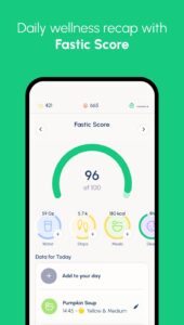 Screenshot Fastic AI: Food Scan & Fasting Mod APK