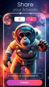 Screenshot CreArt - AI Image Generator Mod APK