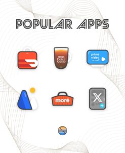 Screenshot Borderline Icon Pack Mod APK