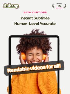 Screenshot Captions for Videos – SUBCAP Mod APK