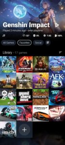 Screenshot The Arcade: Game Launcher Hub Mod APK