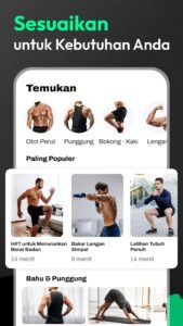 Screenshot Home Workout App: Fitness Mod APK