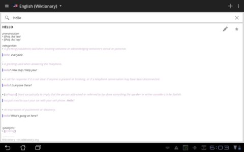 Screenshot Offline Dictionaries Pro Mod APK