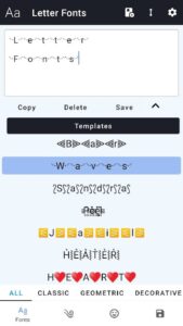 Screenshot Letter Fonts Mod APK