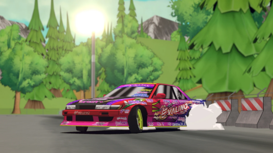 Screenshot Drift Toon Mod APK