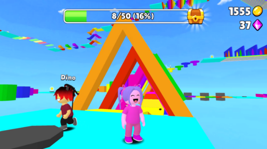 Screenshot Obby Parkour: Runner Game Mod APK
