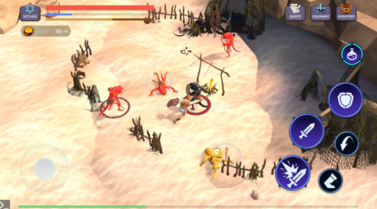 Screenshot Titan Soul: Action RPG Offline Mod APK