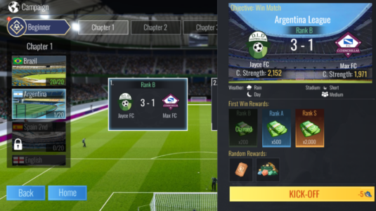 Screenshot Soccer Dynasty: Club Manager Mod APK