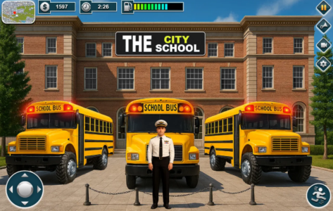 Screenshot School Bus Driving Coach Bus Mod APK