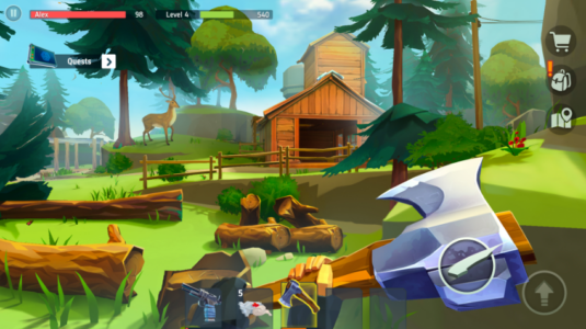 Screenshot TEGRA: Zombie survival island Mod APK