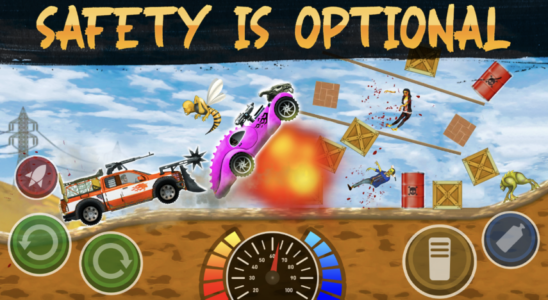 Screenshot Zombie Crash Racing Mod APK
