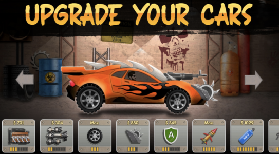 Screenshot Zombie Crash Racing Mod APK