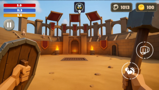 Screenshot Gladiator Simulator: Arena War Mod APK