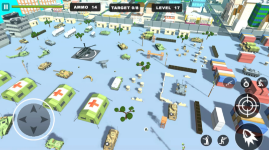 Screenshot Pocket Fps - Sniper Shooting Mod APK