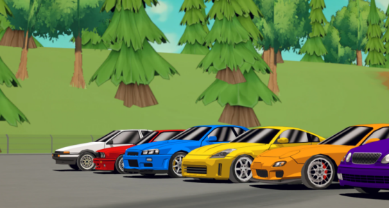 Screenshot Drift Toon Mod APK