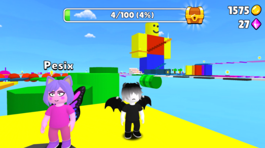 Screenshot Obby Parkour: Runner Game Mod APK
