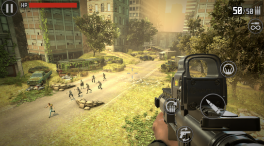 Screenshot Last Hope 3: Sniper Zombie War Mod APK
