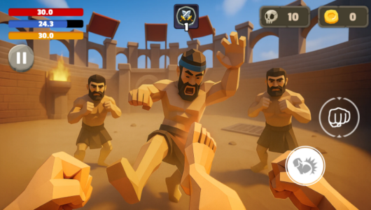 Screenshot Gladiator Simulator: Arena War Mod APK