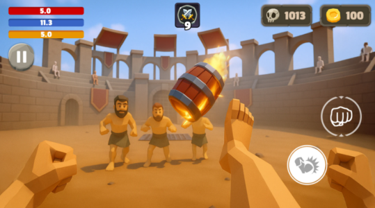 Screenshot Gladiator Simulator: Arena War Mod APK