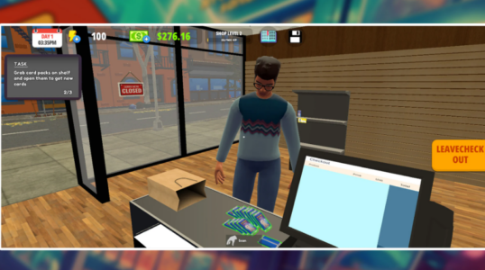 Screenshot My Card Shop Simulator Mod APK
