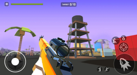 Screenshot Pocket Fps - Sniper Shooting Mod APK