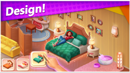 Screenshot Emmas Mansion: Design & Match Mod APK
