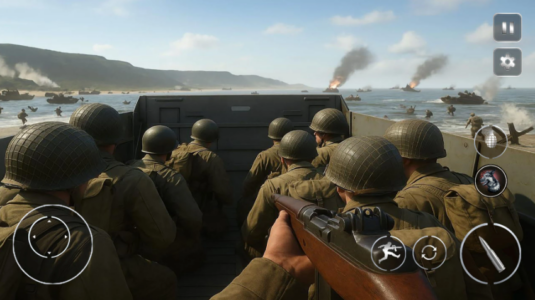 Screenshot Call Of Courage : WW2 Shooting Mod APK
