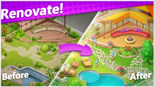 Screenshot Emmas Mansion: Design & Match Mod APK