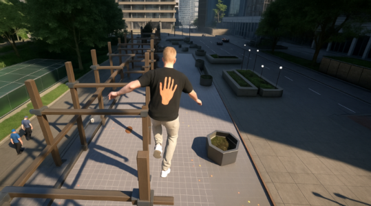 Screenshot Only Going Up Parkour Rooftop Mod APK