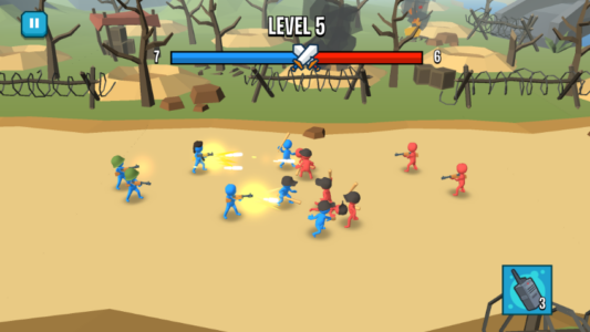 Screenshot Stick Army: World War Strategy Mod APK
