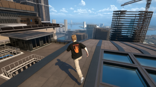 Screenshot Only Going Up Parkour Rooftop Mod APK