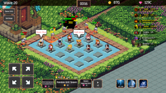Screenshot HERO 2048 - Merge Defense Game Mod APK